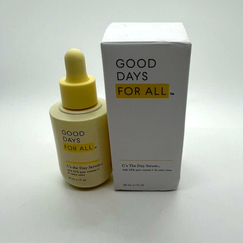 GOOD DAYS FOR ALL C's The Day Serum 30ML W/ 12% Vitamin C New In A‎ Box